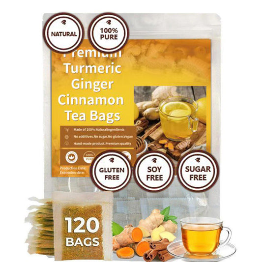 Natural Turmeric Ginger Cinnamon Tea Bags