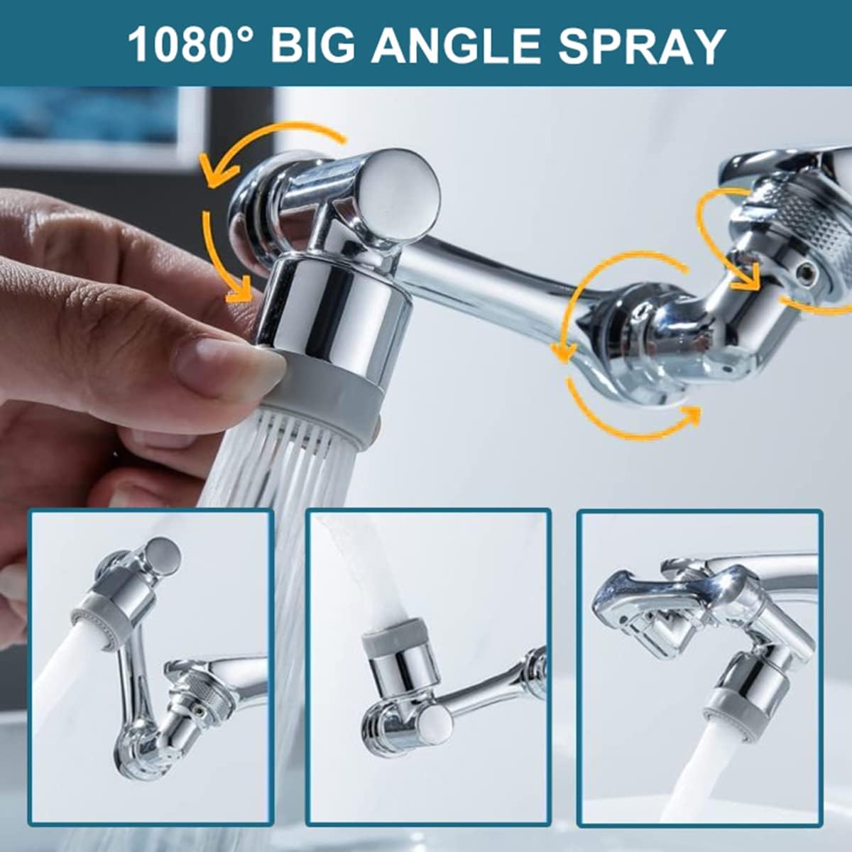 1080° Rotating Faucet Extender