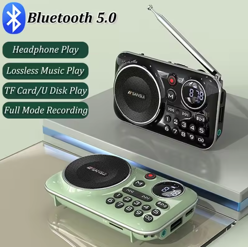 Mini Radio Bluetooth Speaker