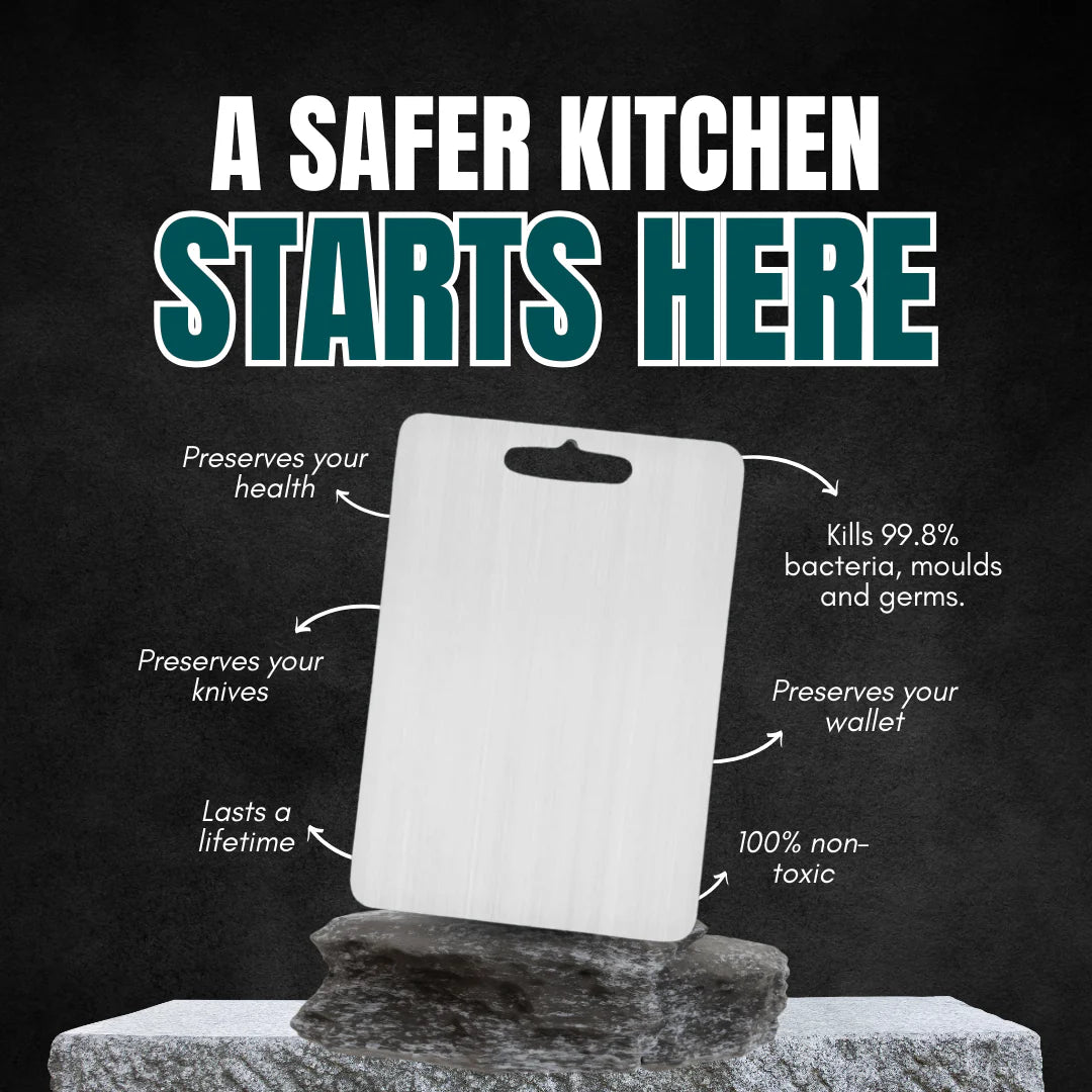 stainless steel cutting board