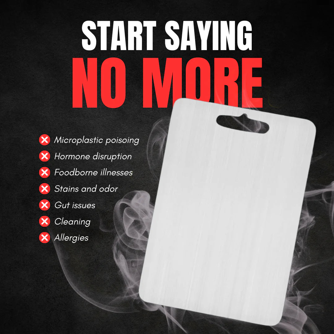 stainless steel cutting board