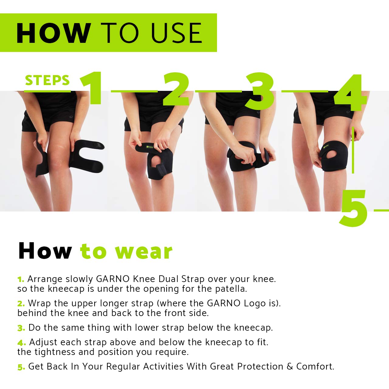 Patella Tendon Support Strap