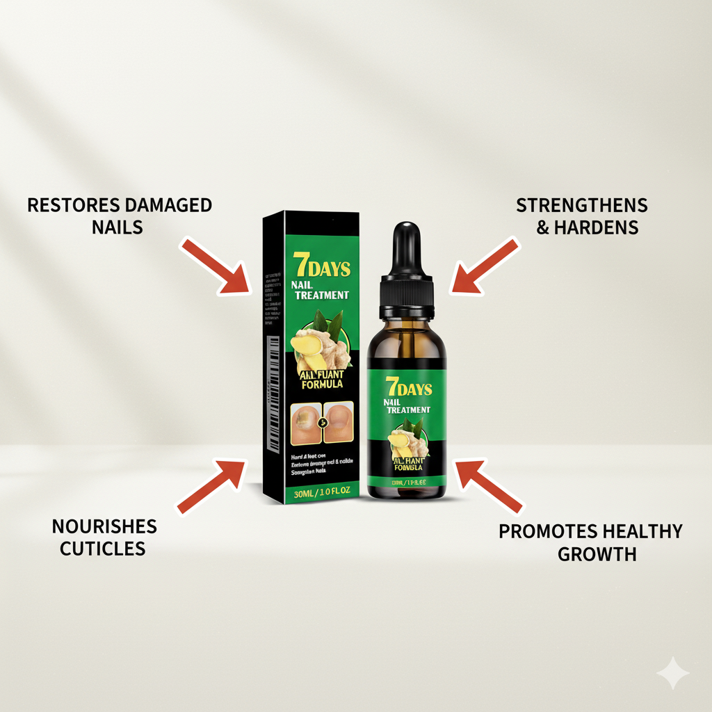 Nail Fungus Treatment | Ginger & Herbal Blend