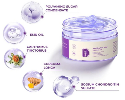 Turmeric & Emu Oil Pain Relief Massage Gel