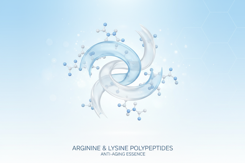 Arginine / Lysine Polypeptides . generate an image related to those molecules