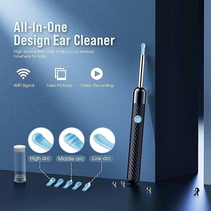 Earwax Remover Tool - 8 Pcs Ear Set